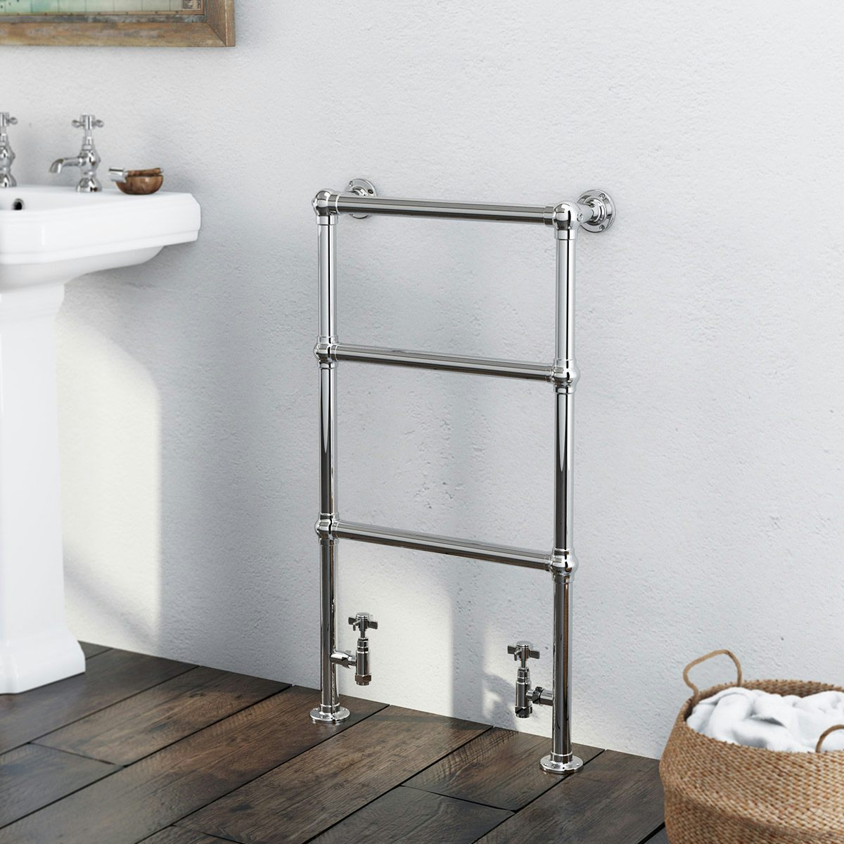 Kensington Heated Towel Rail 914 x 535